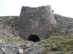 23/4/11 Inspecting the giant lime kiln near Green Hills
